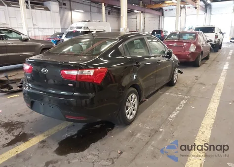 2015 Kia Rio Lx из США, поврежденный, VIN KNADM4A35F6432771